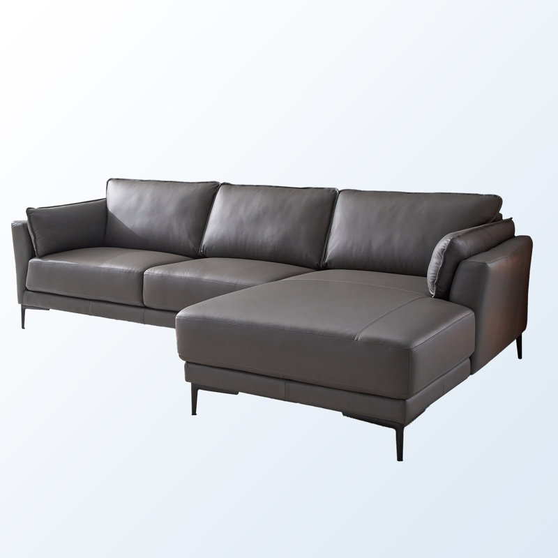 Cozy Leather RAF Sectional
