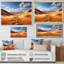 Dunes du désert, horizon panoramique V - désert, art mural-1822819473-1822819478