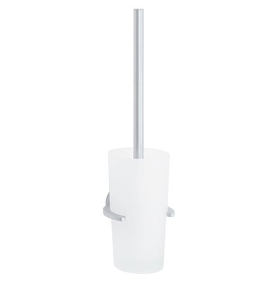 Loft 15in. H Wall Mounted Toilet Brush and Holder -  Smedbo, L333N