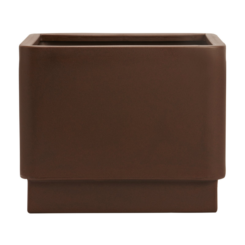 Planter Box, 35cm H x 35cm W x 35cm D, Taupe