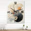 Asian Art Seashell Sumi V - Horloge murale asiatique-99630142