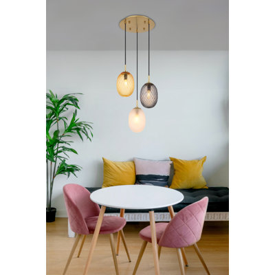 Beshoy 3 - Light Gold Pendant