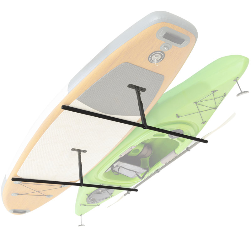 Support de rangement GoSports Kayak pour plafond de garage - 2 kayaks, SUP ou planches de surf