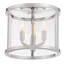 3 - Light Semi Flush Mount