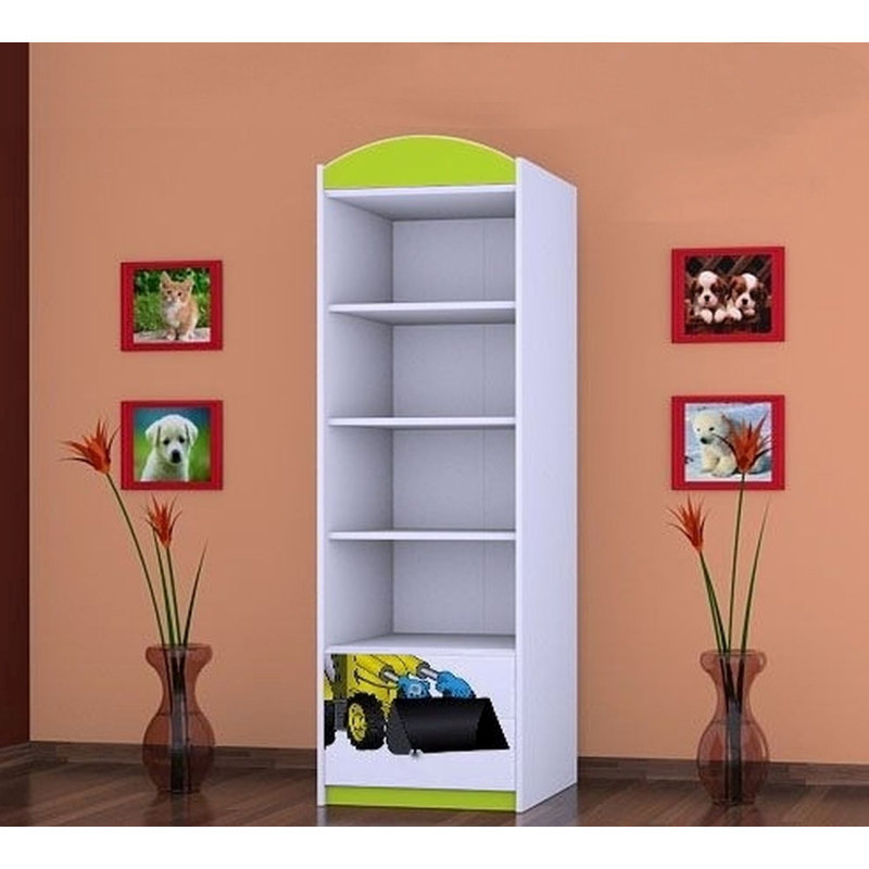 Garvin 1 Door Wardrobe, Green