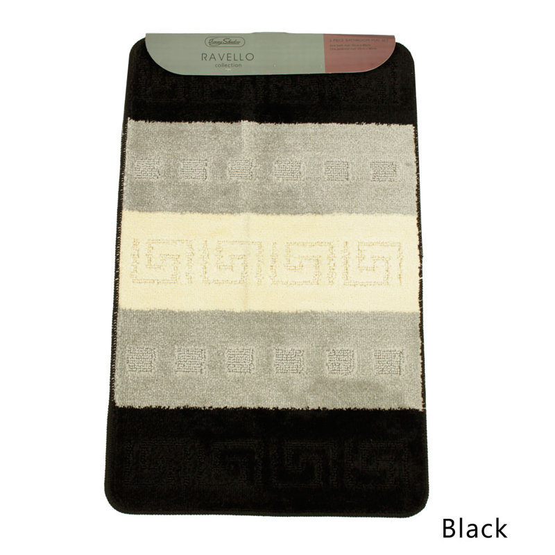 Bath Rug, Black