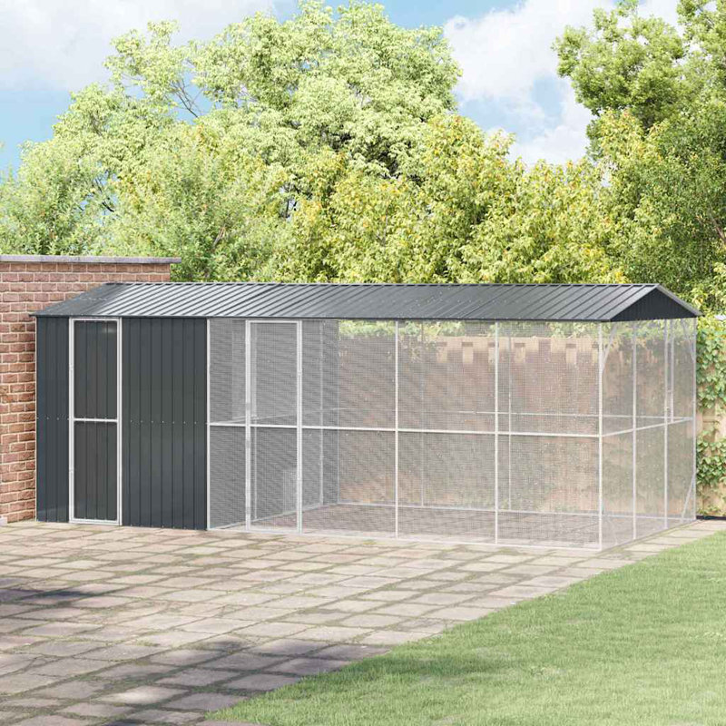 247cm Steel Floor Bird Cage