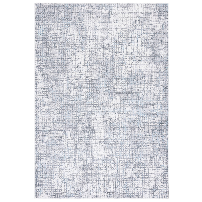 Ethellee Performance Abstract Rug, Rectangle 4' x 6'