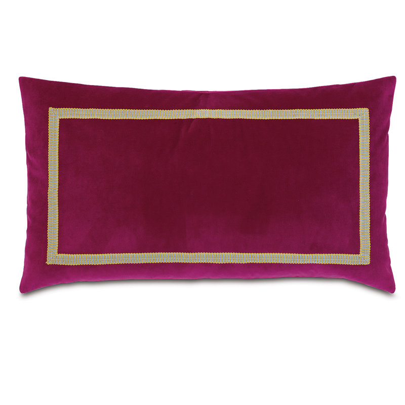 Tresco Plush Raspberry Sham, King