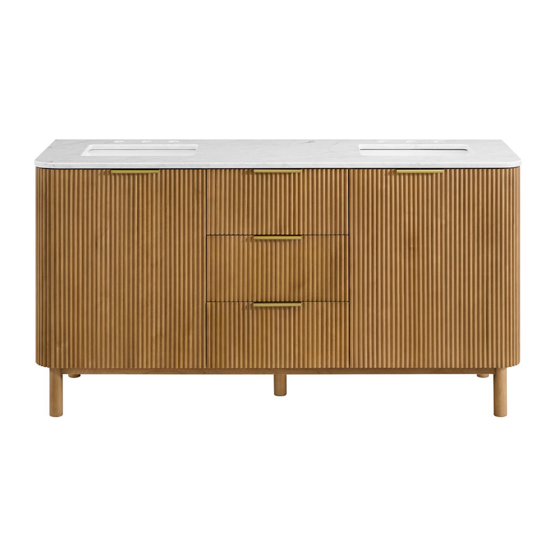Meuble-lavabo double 66 po Nova