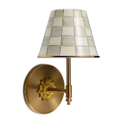 Courtly Check Led Rechargeable Cafe Wall Sconce
