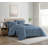 Swift Home Windowpane Plaid 7-Piece Reversible Microfiber Lightweight Bed-In-A-Bag Set-104223973-104223971