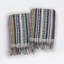 Colourful Patterned Towels with Tassels-847985017