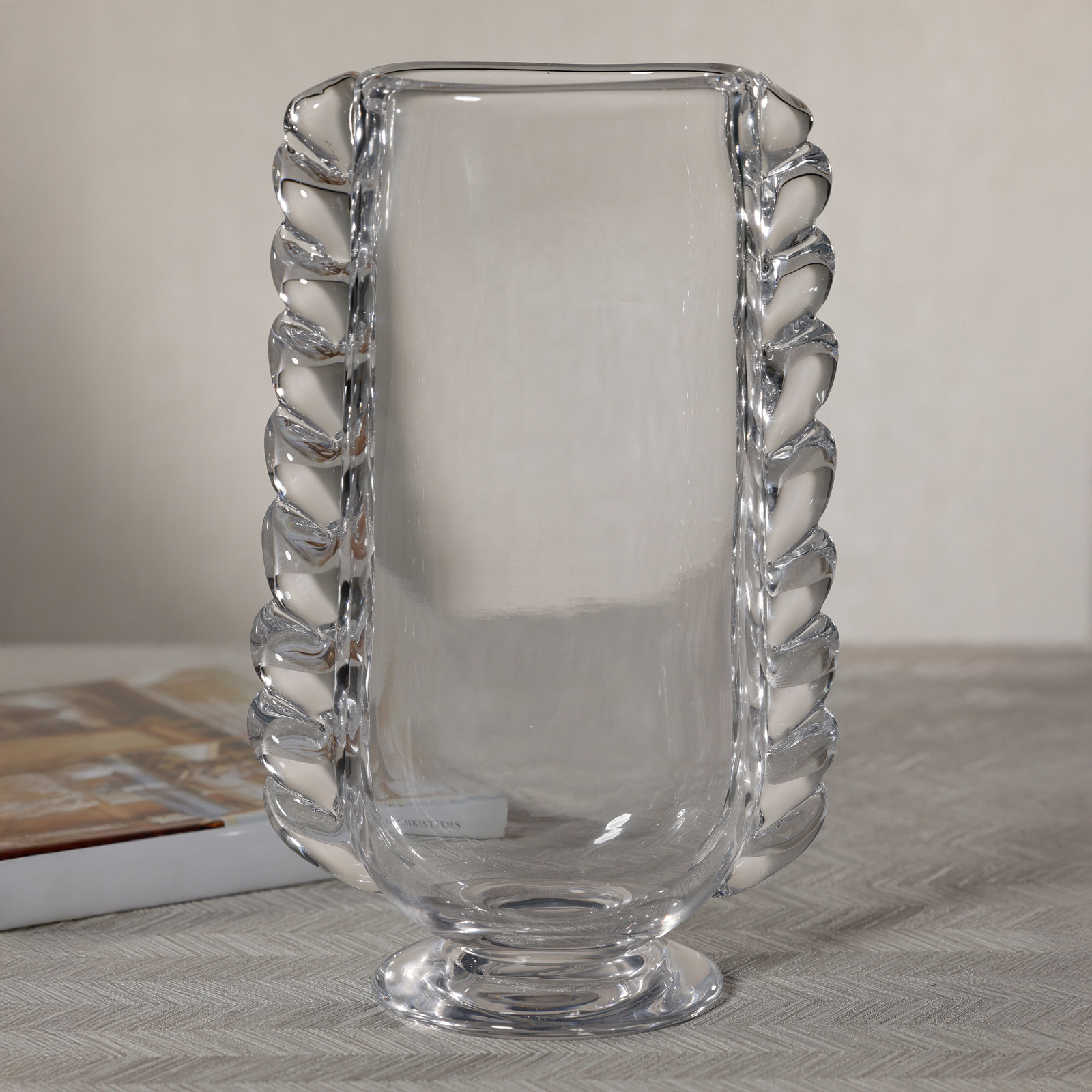 Glass Table Vase, Clear