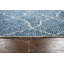 Tapis bleu en laine noué à la main Wilkinson-22711048