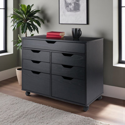 Holthaus 5-Drawer Multi-Storage Mobile Cabinet by Latitude Run