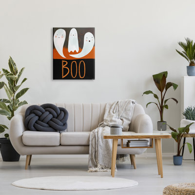 «Boo Halloween Festive Expression», impression sur toile