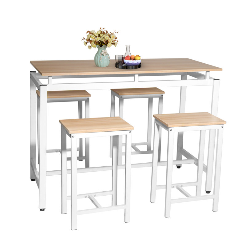 Ensemble de salle à manger 5 pièces Fetcham, Chêne