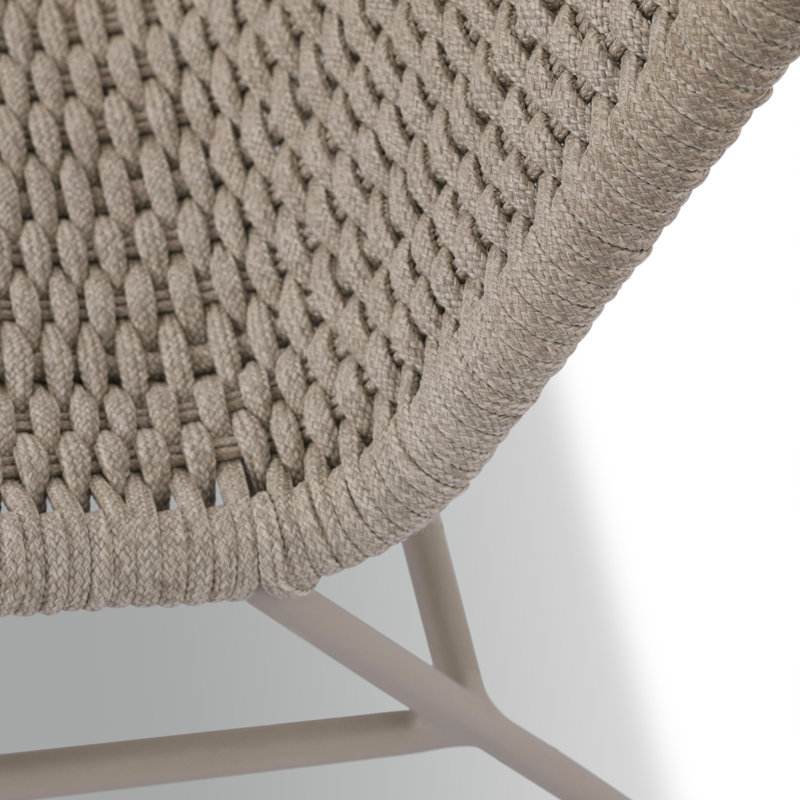 Bruno Outdoor Lounge Chair, Gray