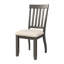 Ensemble de table de salle à manger 7 pièces Halethorpe, 4 chaises d'appoint et 2 chaises Parson