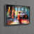 Black Floater Framed