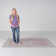 Tapis oriental rose / ivoire Longino