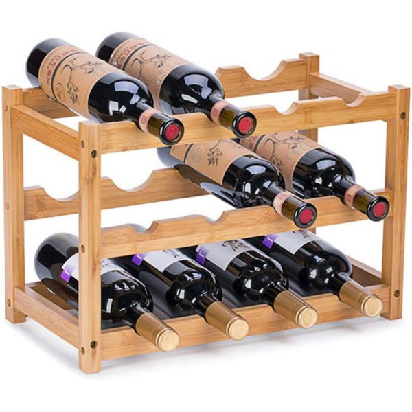 Millwood Pines Ashil Wine Bottle Rack - Wayfair Canada