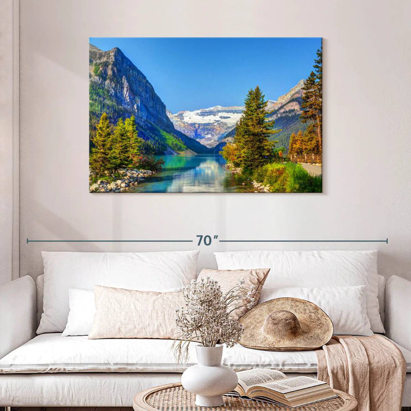 Paysage du parc national Alvord Banff, H 30 po x l 45 po