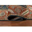 Tapis bleu All-Over Oushak 9 x 12