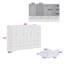 Large Combination Freestanding Armoire With 8 Drawers