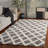 Arsheq Shag Performance Geometric Rug-1970958735
