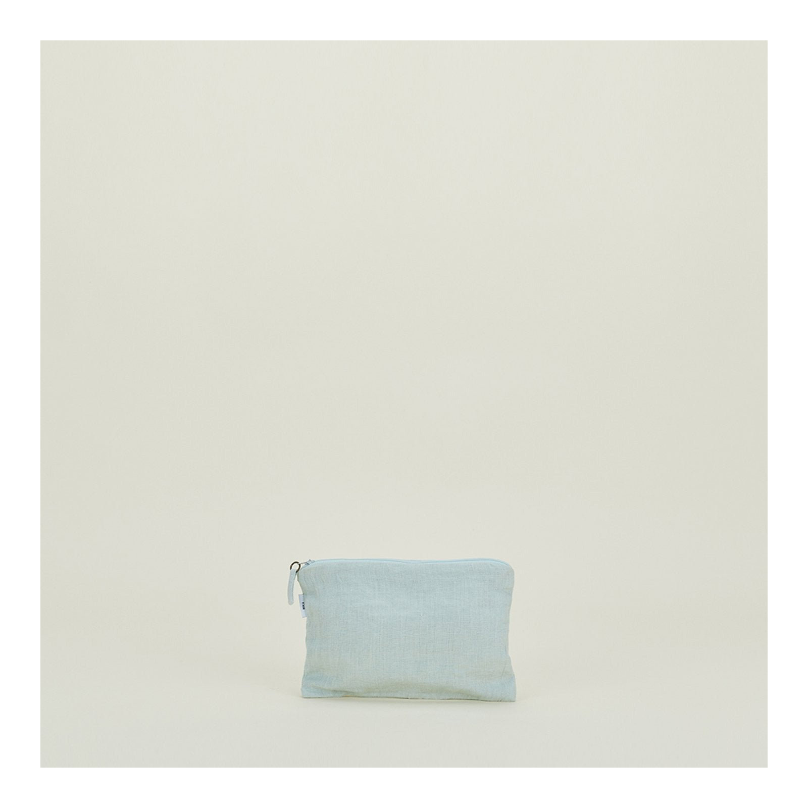  Linen/Cotton Makeup Organizer, Powder Blue