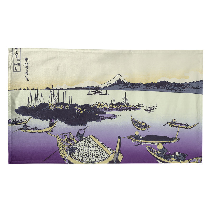 Hague Tea Towel Kitchen Towel, Cotton Twill, Purple
