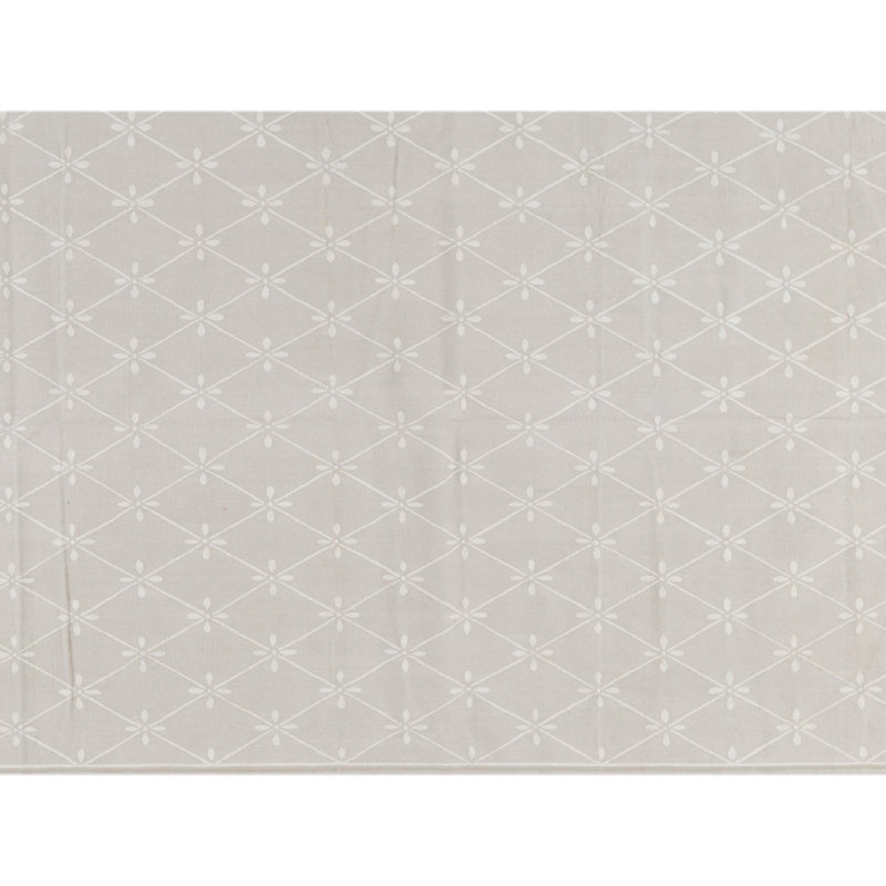 Hand-Knotted High-Quality Beige and Teal Area Rug