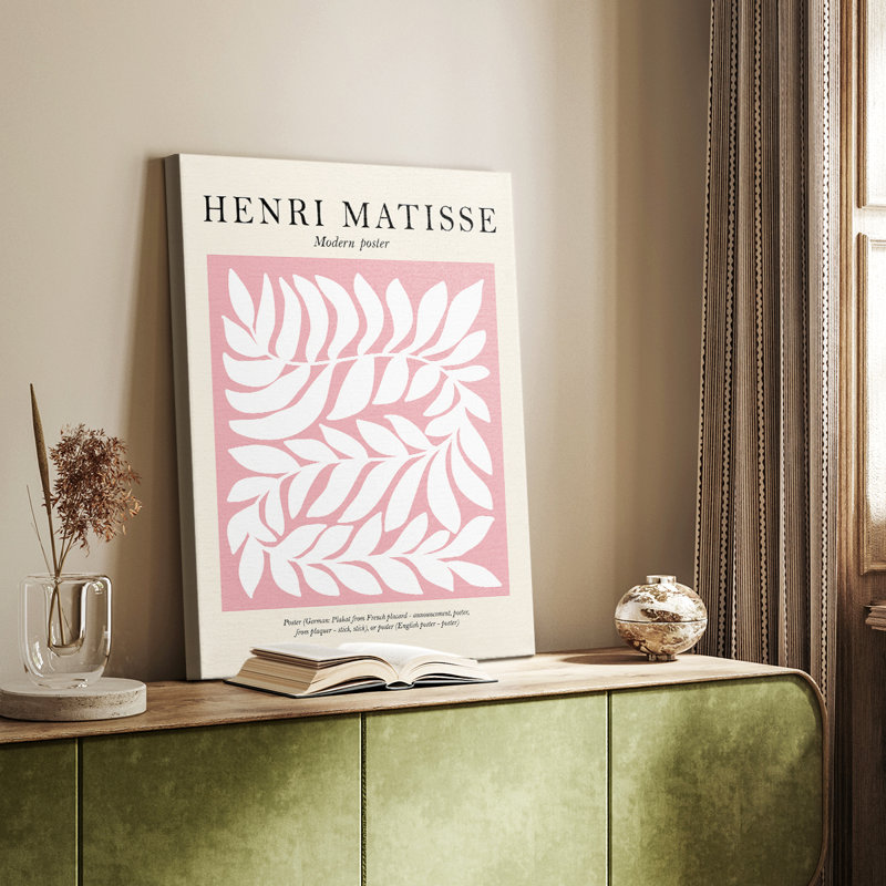 Matisse L XXIV, reproduction encadrée - galerie Cavas sur mesure, H 18 po x l 12 po