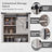 23.5" W Farmhouse Sliding Barn Door Wall Cabinet-54245070