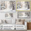 Hiver, forêt, charme de neige, paysage - neige, art mural-97024701-97024697