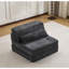 Canapé à compression Mahjong, canapé-lit convertible au sol, canapé modulaire modulaire désossé DIY, aucun assemblage requis, tissu polaire circulaire, canapé simple surdimensionné avec 1 coussin, gris foncé-455008434