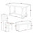 6-Piece Dining Table and Chair Set
