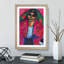 Portrait of a Woman Vol.4 by Alexej Von Jawlensky - Framed Print-62759824-62759829