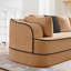 Canapé méridienne avec coussins en tissu-437681782-437681783
