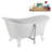59" Streamline Clawfoot Tub,Tray,Drain, Clawfeet-101628979-102220275
