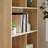 Modway Transmit 5 Shelf Wood Grain Bookcase-91110986