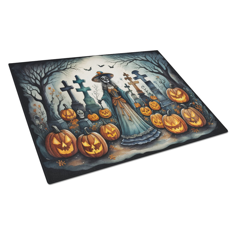 Planche à découper en verre La Catrina