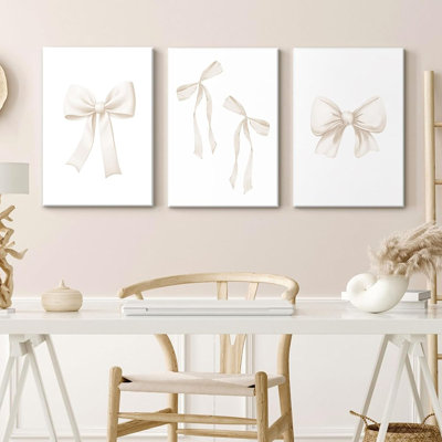3 Piece Wrapped Canvas Wall Art