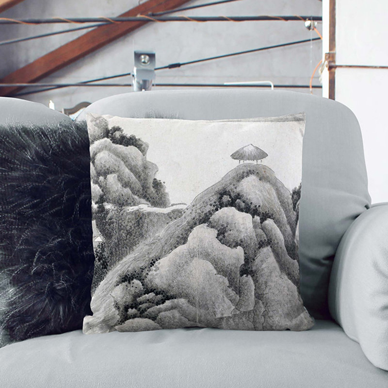 Square Throw Cushion, 55cm H x 55cm W x 20cm D