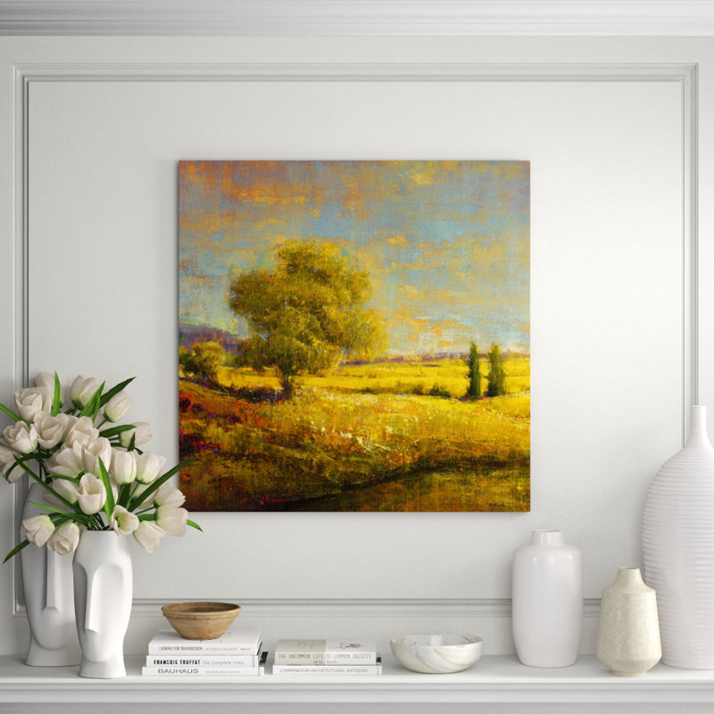 River Edge Painting by Patrick, Plexi, 36" H x 36" W