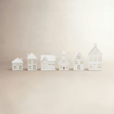 Porcelain Tabletop Christmas Village