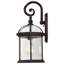 Lanterne murale d'extérieur en aluminium Salton avec verre biseauté transparent Salton-1895861962-1895861963-1895861965
