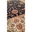 Tapis noir en laine noué à la main Original Original